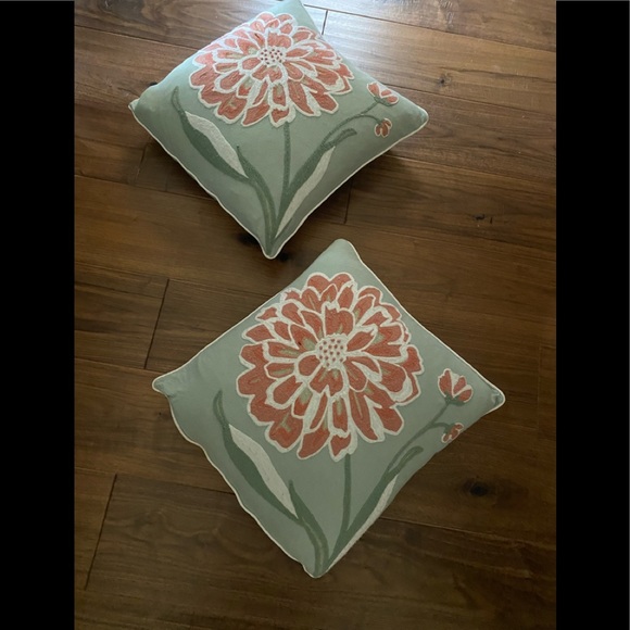 Throw pillows. 19 x 19 - Picture 2 of 2